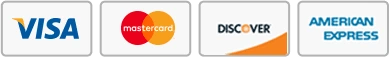 Accepted card brands at the seller's checkout