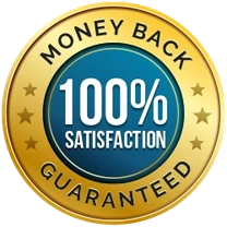 Money-back satisfaction seal